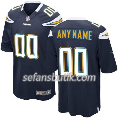 Los Angeles Chargers Custom Nike Navy - Herr